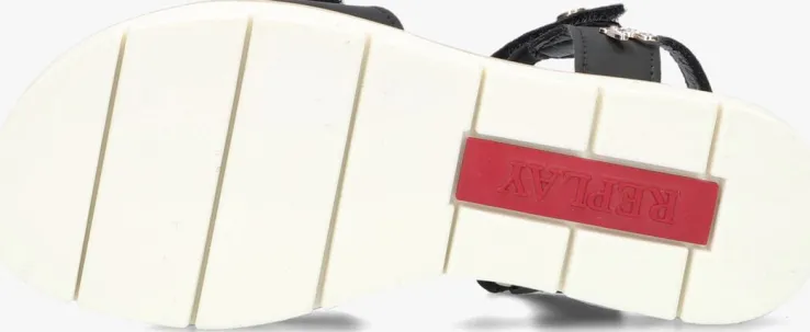 zwarte replay sandalen sandal 4
