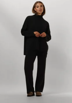 zwarte resort finest pantalon knitted pants