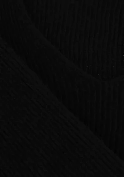 zwarte resort finest trui v-neck rib knit