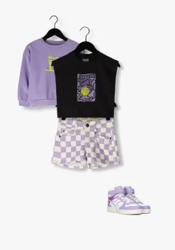 zwarte retour top calvina