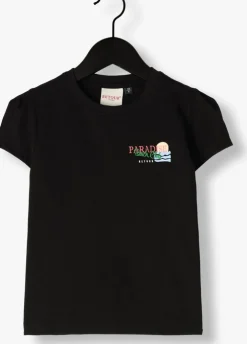 zwarte retour t-shirt vivian