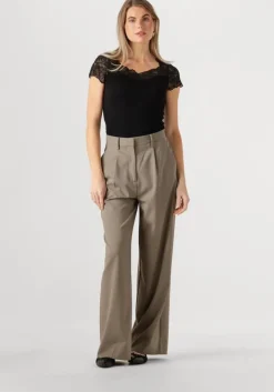 zwarte rosemunde top beatha capsleeve