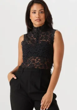 zwarte rosemunde top delicia sl