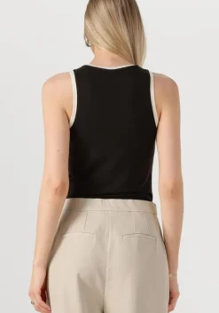 zwarte rouge edit top rouesme s/l tank top