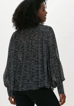 zwarte rough studios blouses embelia top