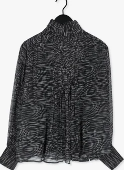 zwarte rough studios blouses embelia top