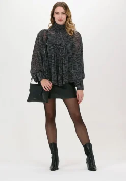 zwarte rough studios blouses embelia top
