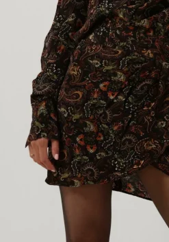 zwarte rough studios minirok tina skirt