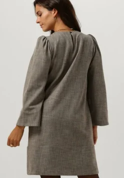 zwarte ruby tuesday mini jurk renesses round collar dress