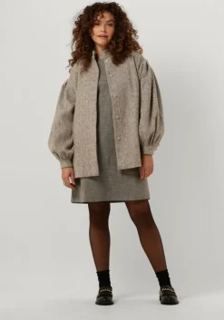 zwarte ruby tuesday mini jurk renesses round collar dress