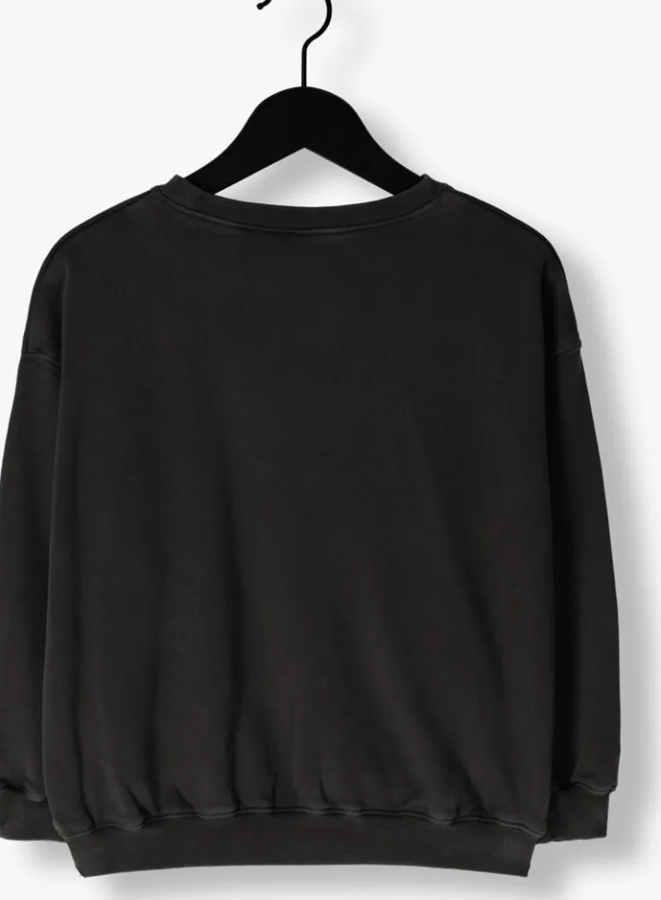 zwarte rylee + cru sweater relaxed sweatshirt bolt