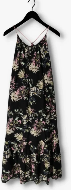 zwarte scotch & soda maxi jurk tank top maxi dress