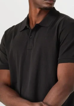 zwarte scotch & soda polo logo pique polo