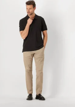 zwarte scotch & soda polo logo pique polo