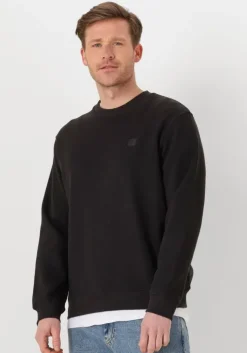 zwarte scotch & soda sweater core - logo sweatshirt