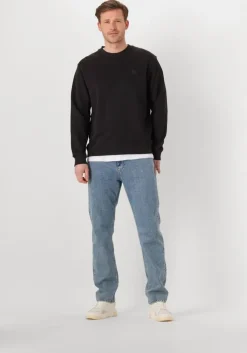 zwarte scotch & soda sweater core - logo sweatshirt