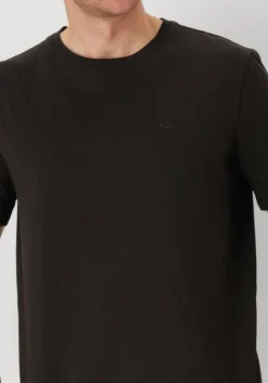 zwarte scotch & soda t-shirt logo t-shirt