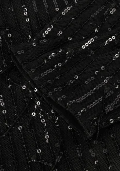 zwarte second female blouses tassel blouse