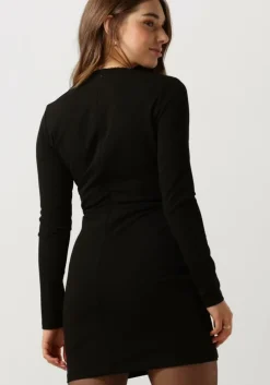 zwarte second female mini jurk kos short dress