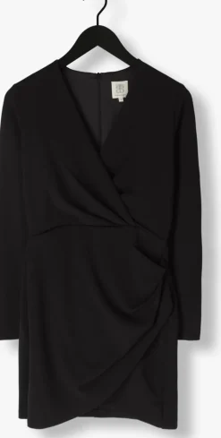 zwarte second female mini jurk kos short dress