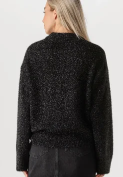 zwarte second female trui lamilla knit o-neck