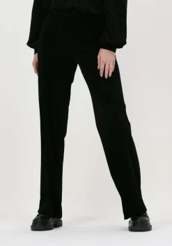 zwarte second female wijde broek sacha trousers