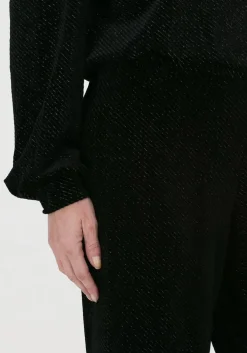 zwarte second female wijde broek sacha trousers