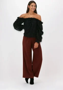 zwarte selected femme blouses slfantea ls top g