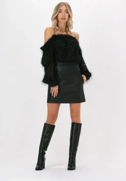 zwarte selected femme blouses slfantea ls top g