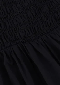 zwarte selected femme maxi jurk slfdora ss ankle dress