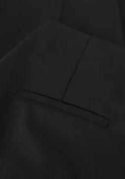 zwarte selected femme pantalon slfeloise hw barrel pant