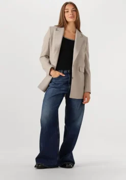 zwarte selected femme top slfkamma jenny sl knit top