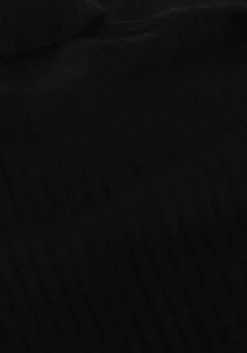 zwarte selected femme trui slfcostina ls knit rib rollnec