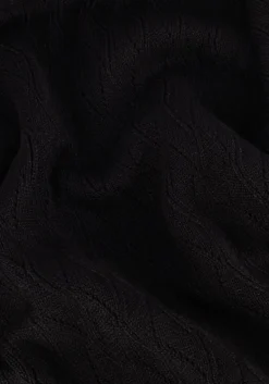 zwarte selected femme trui slfcabala ls knit o-neck