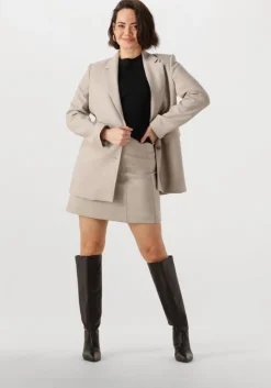 zwarte selected femme t-shirt slfelinna new ss knit top