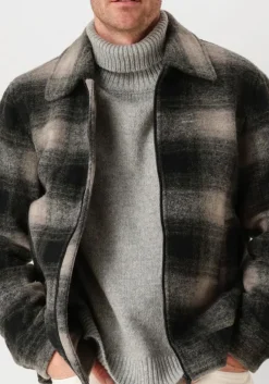 zwarte selected homme jack slhkonrad jkt