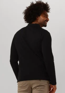 zwarte selected homme polo slhslim-toulouse ls polo b noos