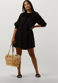 zwarte semicouture mini jurk s4sk26 dress