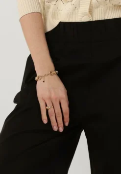 zwarte semicouture wijde broek s4sk24 trousers