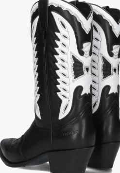 zwarte sendra cowboylaarzen 17294