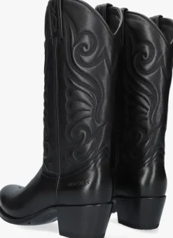 zwarte sendra cowboylaarzen 11627