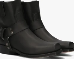 zwarte sendra enkellaarsjes 9077