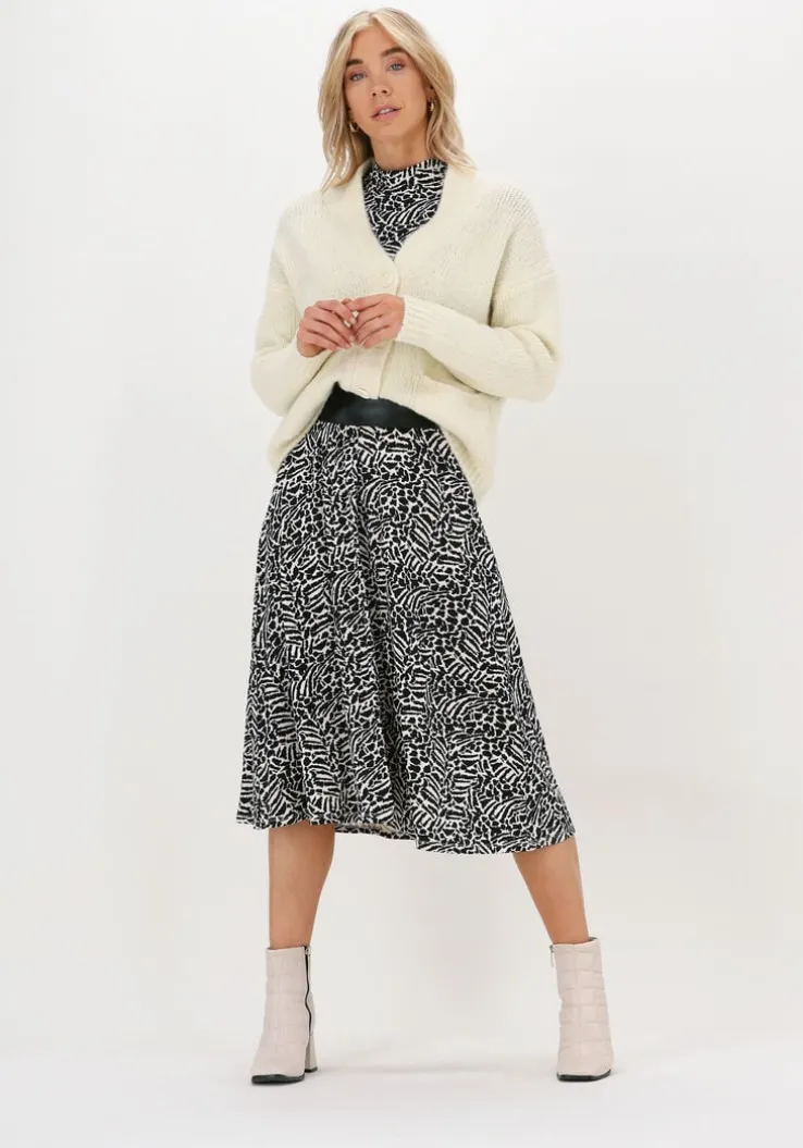 zwarte set midi jurk 73913