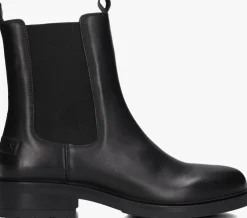 zwarte shabbies chelsea boots dean shelley