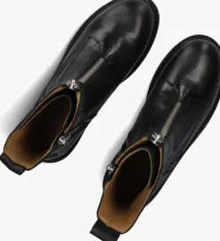 zwarte shabbies enkelboots tirza zipa
