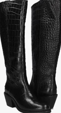 zwarte shabbies hoge laarzen juul mid boot