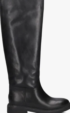 zwarte shabbies hoge laarzen duck tala