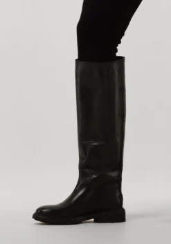 zwarte shabbies hoge laarzen duck tala