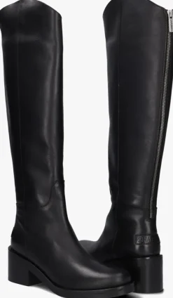 zwarte shabbies hoge laarzen lakey ride