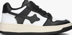 zwarte shoesme lage sneakers no25s015